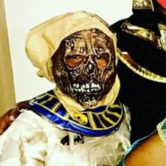 Egyptian mummy costume kids XLarge or adult small - Picture 3 of 3